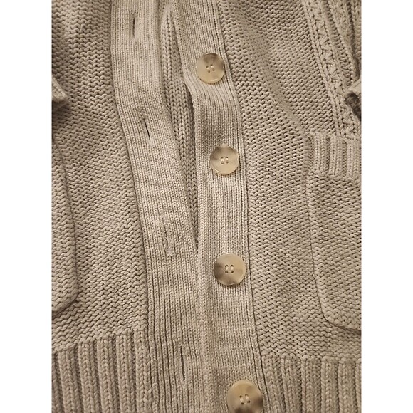 Rusty R Size 6 Grey Button Up Cardigan - Picture 4 of 8